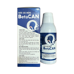 Nước Súc Miệng Betacan Giúp Làm Sạch Họng Vi Khuẩn, Bảo Vệ Răng Chắc Khỏe - 250ml