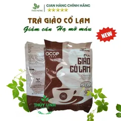 Trà Giảo cổ lam THÁI HƯNG - Bịch 100 túi lọc 5g Giảm cân, hạ mỡ máu, đường huyết, ổn định mạch