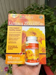 Viên uống bổ mắt Trunature Vision Complex Lutein & Zeaxanthin 140 viên - Hỗ trợ thị lực, bảo vệ mắt khỏi ánh sáng xanh, thích hợp cho người lớn tuổi.