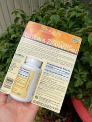 Viên uống bổ mắt Trunature Vision Complex Lutein & Zeaxanthin 140 viên - Hỗ trợ thị lực, bảo vệ mắt khỏi ánh sáng xanh, thích hợp cho người lớn tuổi.