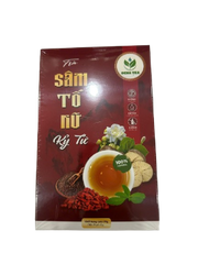 Trà sâm tố nữ kỷ tử 7 vị OCHA hộp 30 gói giúp giảm nám, tàn nhang đẹp da,cân bằng nội tiết tố, giảm khô hạn