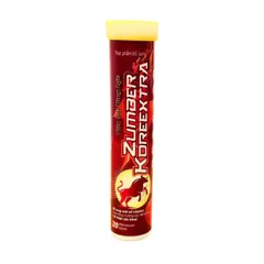 Viên sủi tăng lực Zumber Koreextra Bổ sung vitamin và các khoáng chất Giúp cải thiện sức khỏe - Tuýp 20 viên