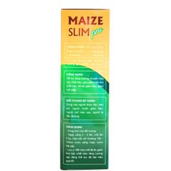 Đường ăn kiêng MAIZE SLIM PRO.Hỗ trợ tăng cường chuyển hóa các chất béo,giúp giảm hấp thụ chất béo,giảm béo,giảm mỡ máu