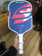 Vợt pickleball Selkirk Boomstik chữ ký Jack sock , bản 16mm , bề mặt carbon , lõi tổ ong .hàng siêu cấp