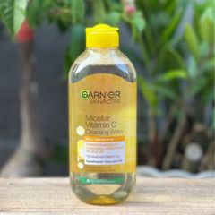 Nước Tẩy Trang Garnier Vitamin C Làm Sáng Da Micellar Cleansing Water Vitamin C 400ml 628985