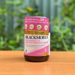 [Nhập khẩu chính ngạch] Viên uống Blackmores Pregnancy & Breast - Feeding Gold cung cấp vitamin và khoáng chất (60 viên)