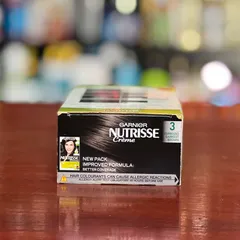 Thuốc nhuộm tóc Garnier Nutrisse màu nâu sẫm đen số 3