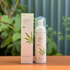 Sữa Rửa Mặt Chiết Xuất Từ Hạt Cây Gai Dầu Andalou Naturals CannaCell Cleansing Foam 163ml. 629103