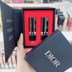 Set Son Mini Dior 999 + 100 - Son Môi Nhỏ Gọn, Chuẩn Màu, Thời Trang, Quà Tặng Đẹp Cho Các Fan Dior