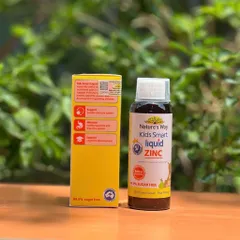 Thanh lý date 8/26 Kẽm nước cho bé Nature’s Way Kids Smart Liquid Zinc 100ml