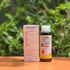 Thanh lý date 8/26 Kẽm nước cho bé Nature’s Way Kids Smart Liquid Zinc 100ml