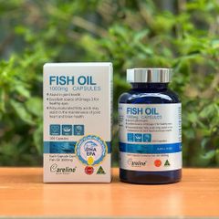 [Nhập khẩu chính ngạch] Dầu cá Careline Fish Oil 1000mg 100 viên