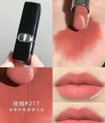 Son Dior 217 Refillable Lipstick Cam Đất – sang mịn, dễ dùng