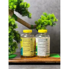 Mẫu mới 120 viên dầu cá hương chanh spring valley omega 3 fish oil 2000mg plus vitamin D3