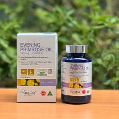 [Nhập khẩu chính ngạch] Tinh dầu hoa anh thảo  Careline Evening Primrose Oil 1000mg 60 viên