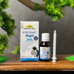 DHA nước Nature 's Way Kids smart drops DHA 20ml nhập khẩu chính ngạch