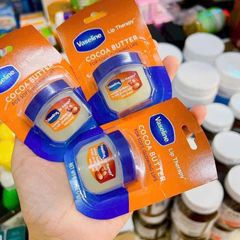 Son Dưỡng Môi Vaseline Hương Cacao 7G - Dưỡng Ẩm, Ngừa Nứt Nẻ, Cacao Thơm Ngon, Chăm Sóc Môi Mềm Mại