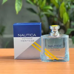 Size 100ml Nước hoa nam Nautica Voyage Heritage  nautica sọc vàng