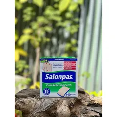 Miếng dán Salonpas pain releiving patch 140 miếng hàng Mỹ 629595