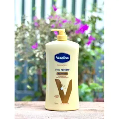 Mẫu mới Lotion Vaseline Deep Restore 750ml 629643