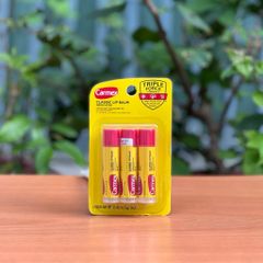 Set 3 thỏi Son dưỡng môi Carmex classic lip balm của Mỹ