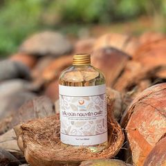 500ml dầu dừa thủ công nguyên chất Bến Tre Escoco - coconut oil 629685