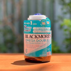 [Nhập khẩu chính ngạch] Viên uống Blackmores Omega Double High Strength Fish Oil bổ sung omega 90 viên 629737