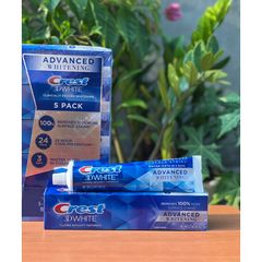 1 tuyp Kem đánh răng CREST 3D White Advanced Triple Whitening 629823