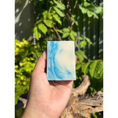 Xà bông dừa bạc hà Escoco - Handmade Vegan Natural Bar Soap Cold Pressed coconut peppermint soap