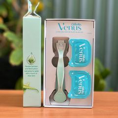 Dao Cạo 3 lưỡi Gillette Venus Comfortglide Sensitive 1 cán 2 đầu thay 629875