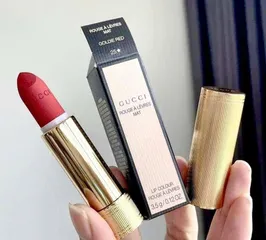 Son Gucci 25 Rouge À Lèvres Goldie Red (Vỏ Vàng) – đỏ thuần, nổi bật