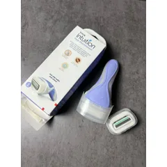 Schick - Intuition, Bộ dao cạo dành cho nữ với 2 lưỡi dao thay thế, 4 lưỡi dao xoay