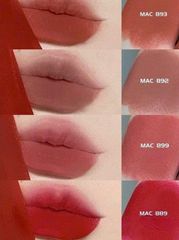 Son MAC 889 Ruby New - Son Môi Đỏ Rực Rỡ Dưỡng Mềm Mịn, Lý Tưởng Cho Những Ngày Dự Tiệc