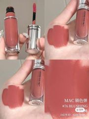 Son MAC Locked INK Blushing #76 - Son Kem Màu Tự Nhiên Giữ Ẩm Môi Mềm, Đẹp Tự Nhiên, Dành Cho Những Ai Yêu Thích Làm Đẹp