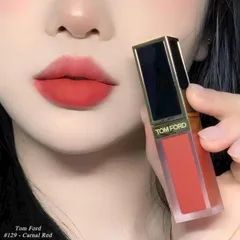 Son Kem Tom Ford 129 Liquid Lip Luxe Matte - Màu Lì Dưỡng Môi Mềm, Son Trang Điểm Cao Cấp, Quà Tặng Thời Thượng