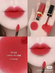 Son Kem Tom Ford 129 Liquid Lip Luxe Matte - Màu Lì Dưỡng Môi Mềm, Son Trang Điểm Cao Cấp, Quà Tặng Thời Thượng