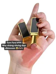 Son Tom Ford 94 Plus One - Màu Lì Tươi Sáng, Dưỡng Môi Mềm, Tôn Da, Phong Cách Sang Trọng, Quà Tặng Hoàn Hảo
