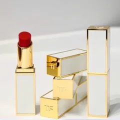 Son Tom Ford Soleil #34 Rose Irise - Son Môi Dưỡng Ẩm Màu Hồng Nhẹ, Vỏ Trắng Sang Trọng