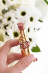 Son YSL 123 Nude Transparent – màu nude tự nhiên, dưỡng môi mềm
