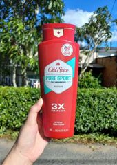 Sữa Tắm Old Spice High Endurance Pure Sport 532ml - Thơm Lâu, Sạch Sâu, Duy Trì Năng Lượng Cho Các Vận Động Viên