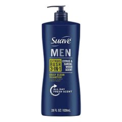 Sữa Tắm Gội Xả Suave Men 3in1 828ml - Sạch Tóc, Tiện Lợi, Dành Riêng Cho Nam Giới