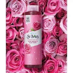 Sữa Tắm St.Ives 650ml Hoa Hồng - Dưỡng ẩm và Thơm ngát cho làn da mịn màng