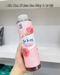 Sữa Tắm St.Ives 650ml Hoa Hồng - Dưỡng ẩm và Thơm ngát cho làn da mịn màng
