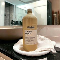 Dầu Gội Phục Hồi L'Oréal Absolut Repair 1500ml – phục hồi hư tổn, mềm mượt tóc