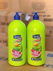 Dầu Gội Suave Kids 3in1 Silly Apple 532ml – Dưa Hấu – Sạch Nhẹ Dịu cho Trẻ Em