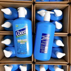 Sữa Tắm Gội Coast Classic Scent 946ml Có Vòi - Sạch Toàn Thân, Hương Mát Sảng Khoái Cho Cảm Giác Tươi Mát