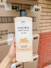 Sữa Tắm Happy Bath Tinh Chất Gạo 900ml – Dưỡng Ẩm Tự Nhiên Dịu Nhẹ, Sữa Tắm Cho Làn Da Mềm Mại