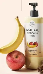 Sữa Tắm Happy Bath Chuối 900ml – Dưỡng Ẩm, Mềm Da Tự Nhiên, Sản Phẩm Chăm Sóc Cơ Thể Thoải Mái