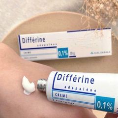 Kem Giảm Mụn Diffe..0.1% 30g dạng kem –  mụn ẩn, giảm viêm đỏ