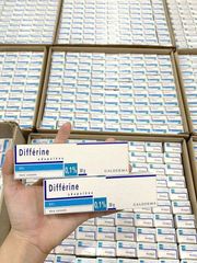 Kem Giảm Mụn Diffe..0.1% 30g dạng kem –  mụn ẩn, giảm viêm đỏ
